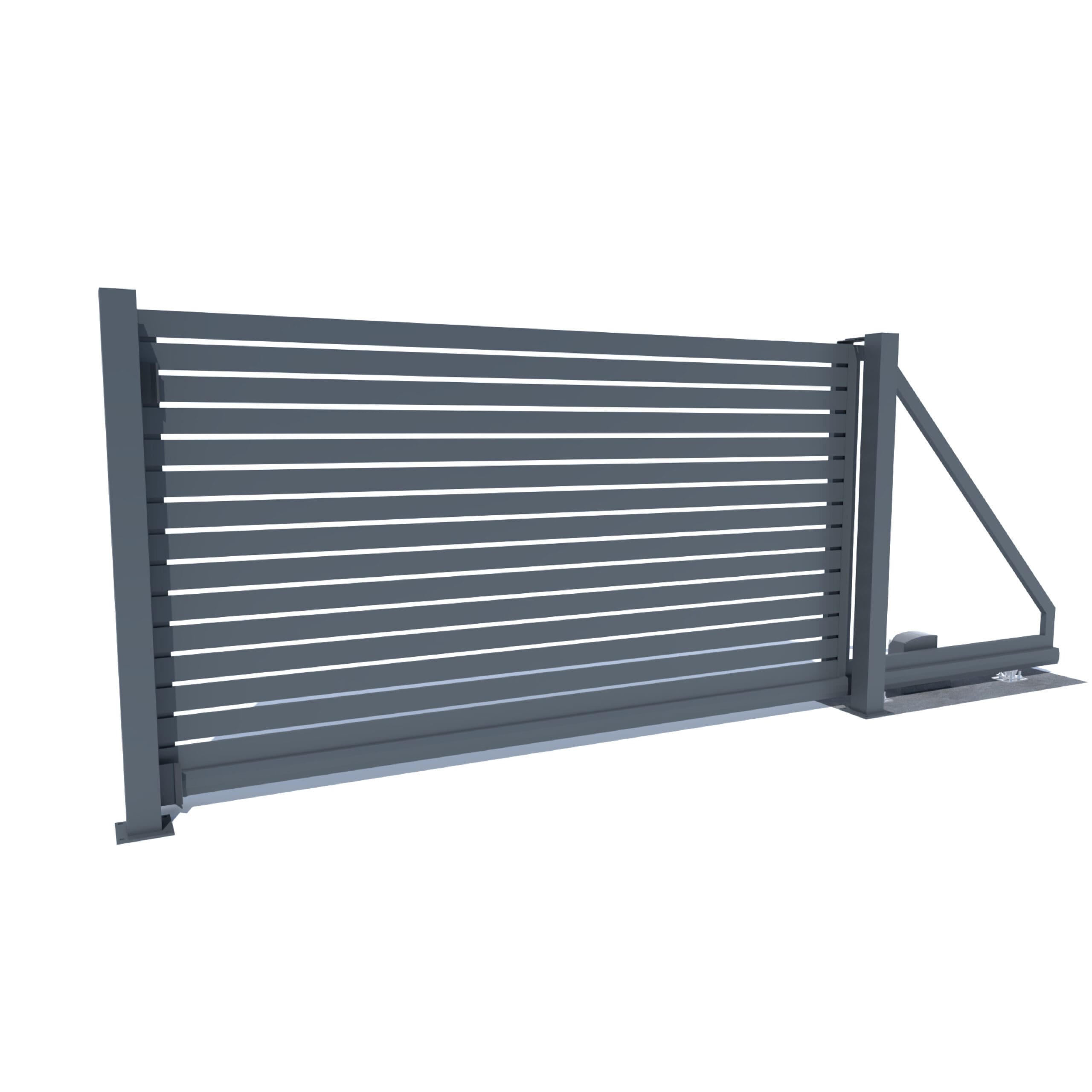 Samonosná posuvná brána