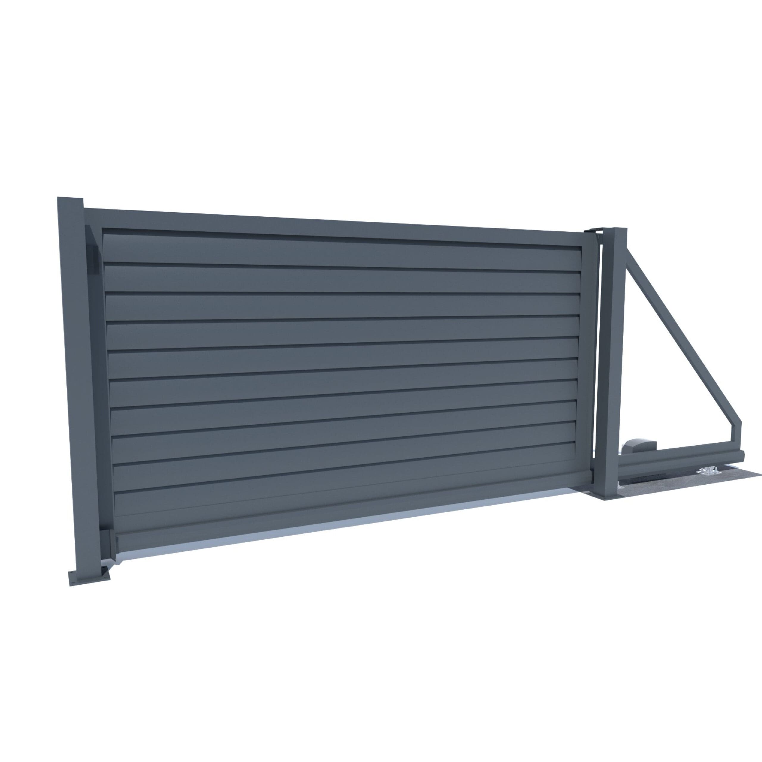 Samonosná posuvná brána