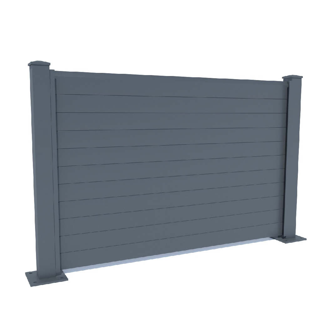 Bezrámový plotový diel