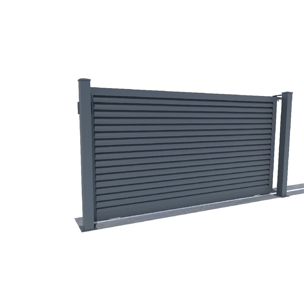 Koľajnicová posuvná brána