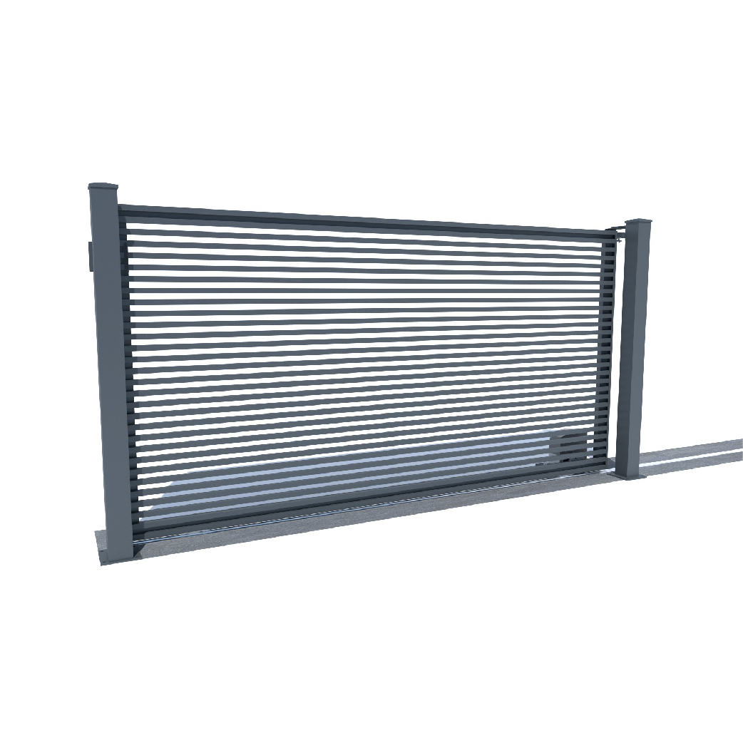 Koľajnicová posuvná brána