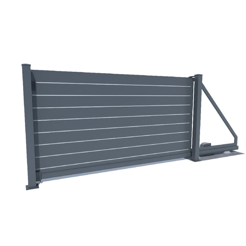 Samonosná posuvná brána