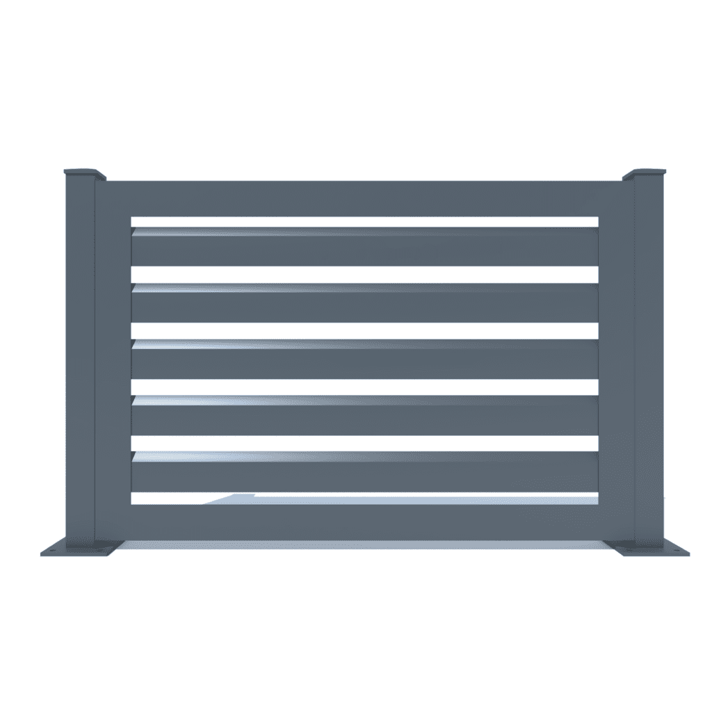 Horizontálna s medzerou