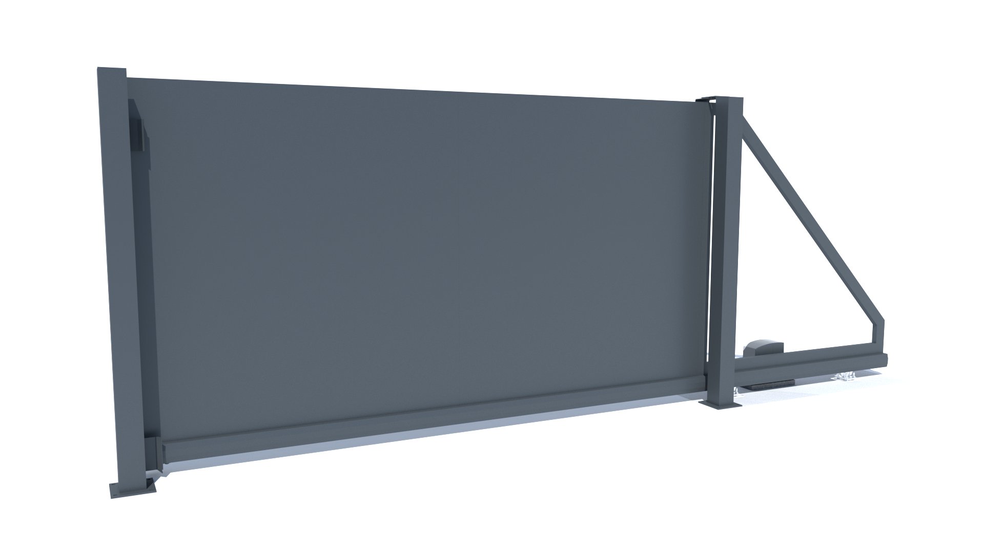 Samonosná posuvná brána